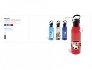 Hydrate Water Bottle - 750Ml
Code: DW-6527