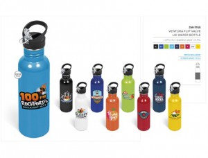 Ventura Flip Valve Lid Drink Bottle - 750Ml
Code: DW-7155