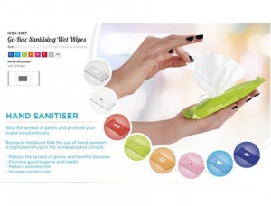 Go-Bac Sanitizing Wet Wipes
Code: IDEA-5227