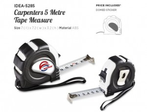 Carpenters 5 Metre Tape Measure
Code: IDEA-5285