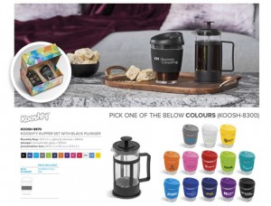 Kooshty Kupper Set With Black Plunger
Code: KOOSH-8970