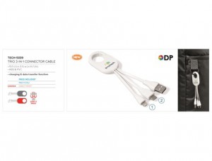 Trio 3-In-1 Connector Cable
Code: TECH-5039